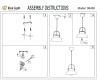 Подвесной светильник Kink Light Астерия 08458-1A,19