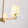 Подвесная люстра Imperium Loft Jorgenson D70 White/Light Wood 203578-26