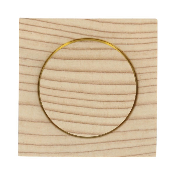 Накладка LK Studio светорегулятора с желтой световой индикацией (сосна) LK60 867125-1