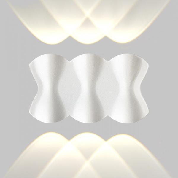 Уличный настенный светодиодный светильник IMEX Cross IL.0014.0019-6-WH