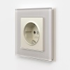 Розетка с заземлением Werkel айвори матовый W1171062 4690389184710