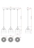 Подвесной светильник Freya Сеть / Mesh FR5334PL-03B
