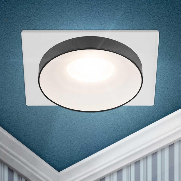 Светильник встраиваемый декоративный ЭРА DK96 WH под лампу MR16 GU5.3 белый Б0055593