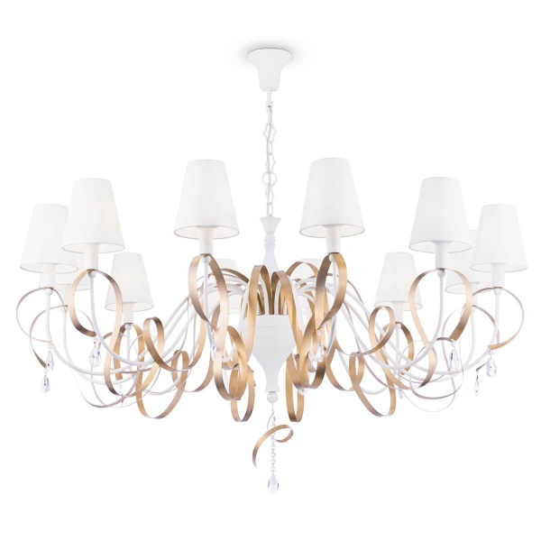 Подвесная люстра Maytoni Intreccio ARM010-12-W Подвесная люстра Maytoni Intreccio ARM010-12-W