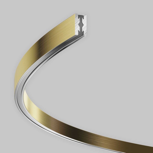 Шинопровод круглый из полукругов 1500мм Maytoni Technical FLARITY Busbar trunkings Flarity TRX154-2SR-D1500-BS