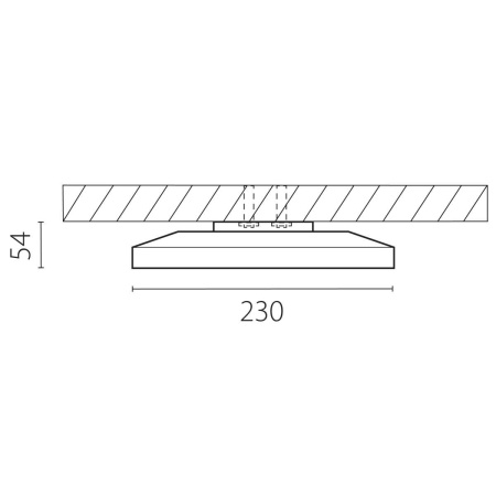 Светильник светодиодный настенно-потолочный Arco Eco Lightstar 225720