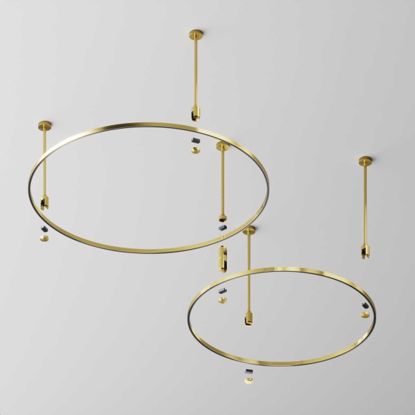 Шинопровод Maytoni Technical Flarity Busbar TRX154-R-D800-BS