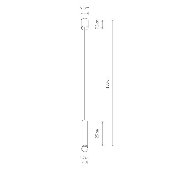 Подвесной светильник Nowodvorski Baton 7851