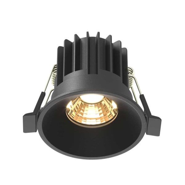 Встраиваемый светильник Maytoni Technical Downlight Round DL058-7W2.7K-B