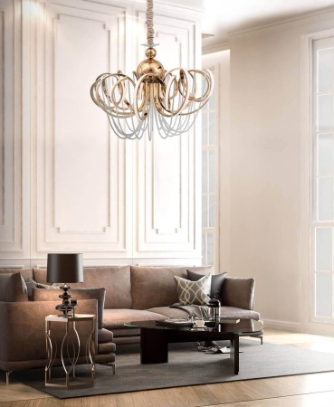 Подвесная светодиодная люстра ST Luce Travaso SL959.203.08