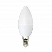 Лампа светодиодная (UL-00001570) E14 6W 4000K матовая LED-C37-6W/WW+NW/E14/FR PLB01WH