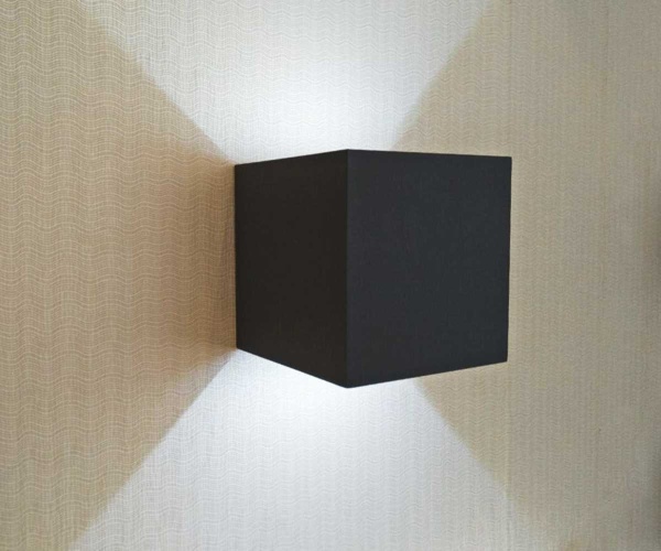 Уличный настенный светодиодный светильник Kink Light Куб 08585,19(4000K)