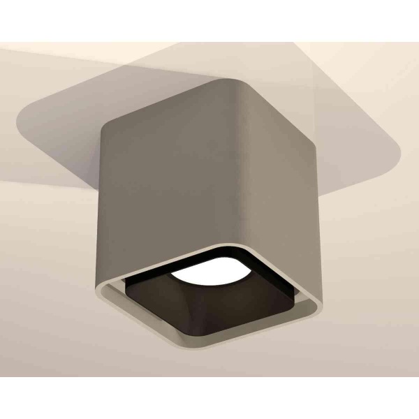 Комплект накладного светильника Ambrella light Techno Spot XS7842002 SGR/SBK серый песок/черный песок (C7842, N7702)