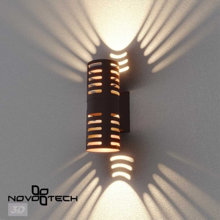 Уличный настенный светильник Novotech Netz Street 359539