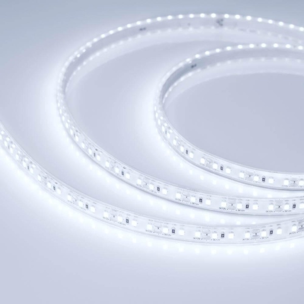 Светодиодная влагозащищенная лента Arlight 16,8W/m 120LED/m 2835SMD холодный белый 5M 029595