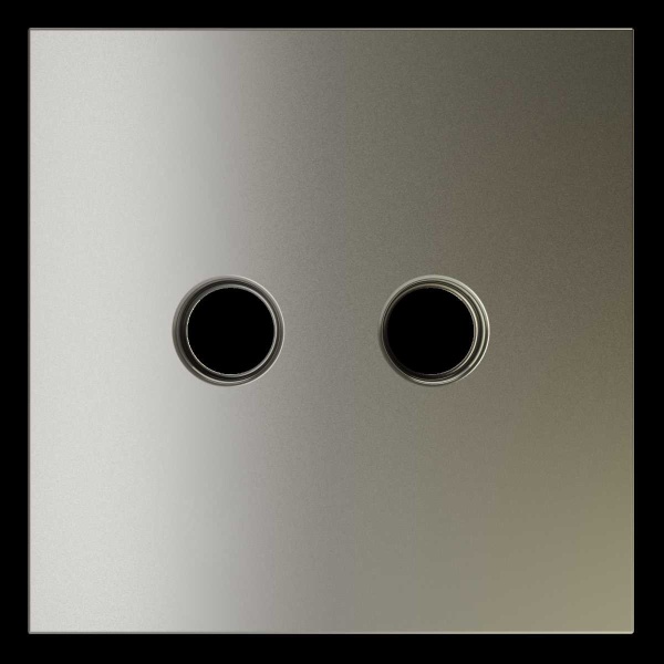 Накладка для розетки телевизионной оконечной TV+SAT S70 (шелк) Voltum VLS001604