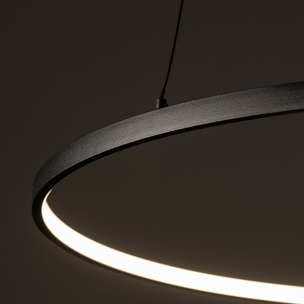 Подвесная люстра Nowodvorski Circolo Led M Black 10812