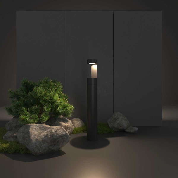 Уличный светодиодный светильник Elektrostandard Nimbus 35126/F черный a055641