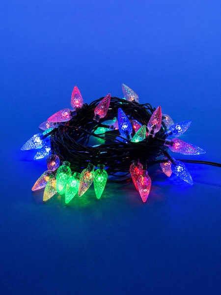 Светодиодная гирлянда Uniel Клубничка 220V разноцветный ULD-S0700-050/DGA Multi IP20 Strawberry UL-00005474