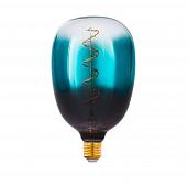 Лампа светодиодная диммируемая Eglo E27 4W 2000К синяя 110224