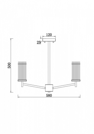Подвесная люстра Freya Manisa FR5036PL-05N