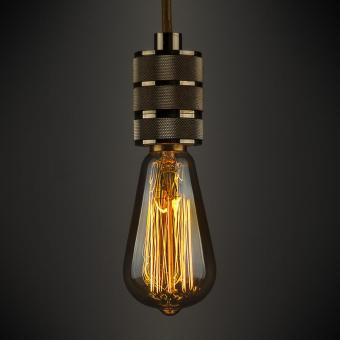 Лампа накаливания диммируемая E27 60W прозрачная 4690389082153